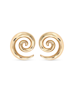 Bijou Brigitte Clous d'oreilles - Golden Spirals