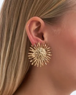 Bijou Brigitte Clous d'oreilles - Golden Sunflower Clearance