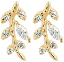 Bijou Brigitte Clous d'oreilles - Gold Leaf Outlet