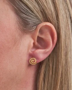 Bijou Brigitte Clous d'oreilles - Gold Spiral