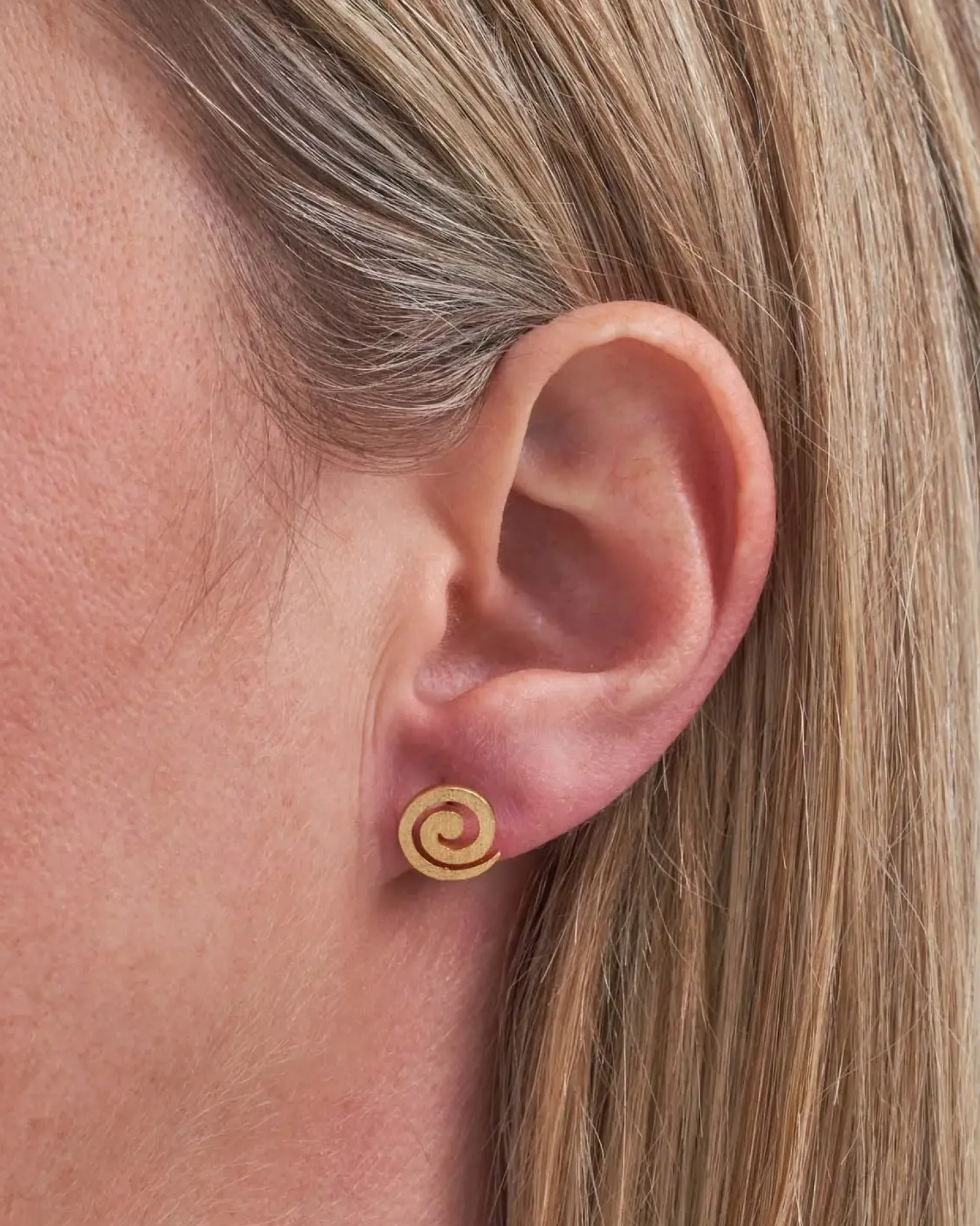 Bijou Brigitte Clous d'oreilles - Gold Spiral