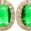 Bijou Brigitte Clous d'oreilles - Green Princess