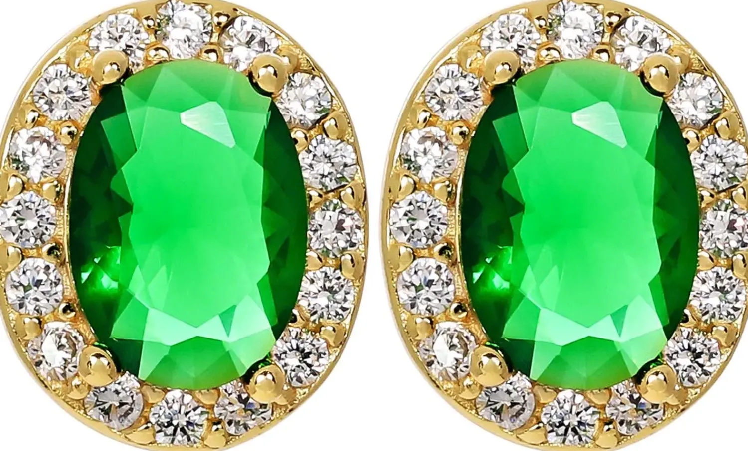 Bijou Brigitte Clous d'oreilles - Green Princess