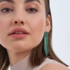 Bijou Brigitte Clous d’oreilles - Green Waterfall Clearance