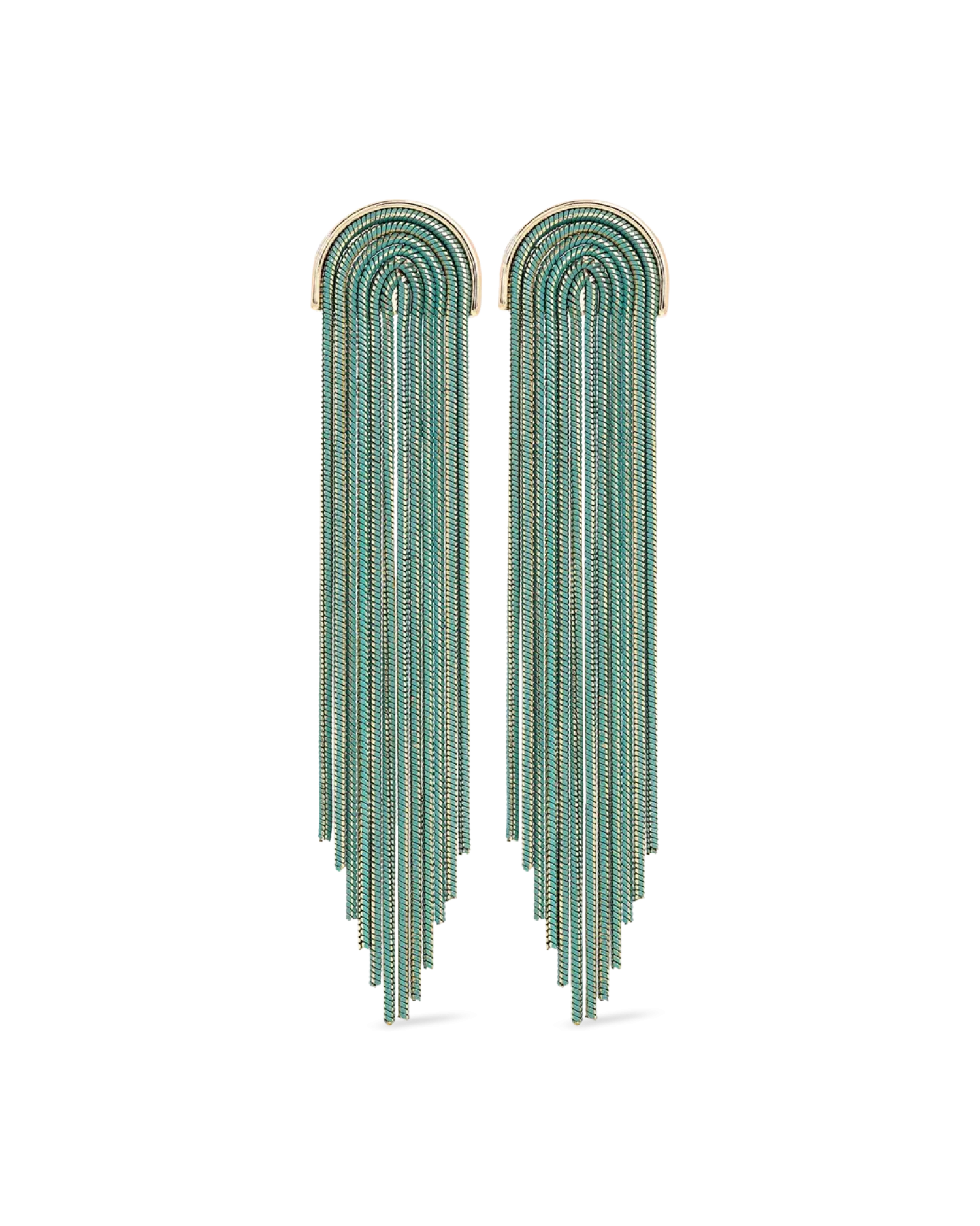 Bijou Brigitte Clous d’oreilles - Green Waterfall Clearance