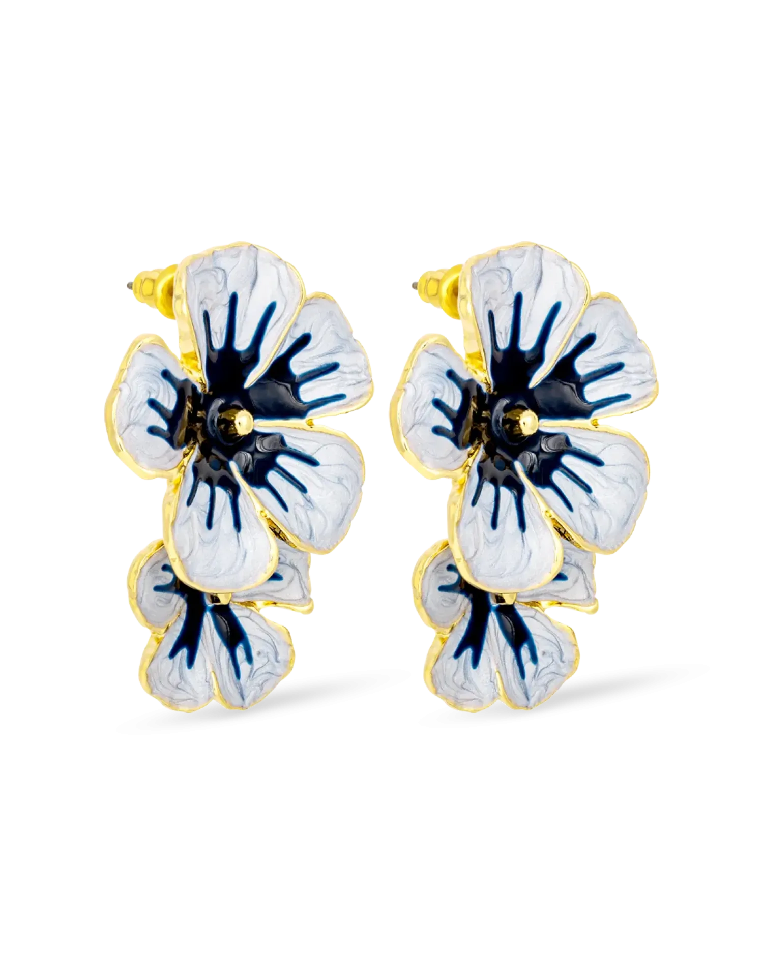 Bijou Brigitte Clous d'oreilles - Grey Hawaii New
