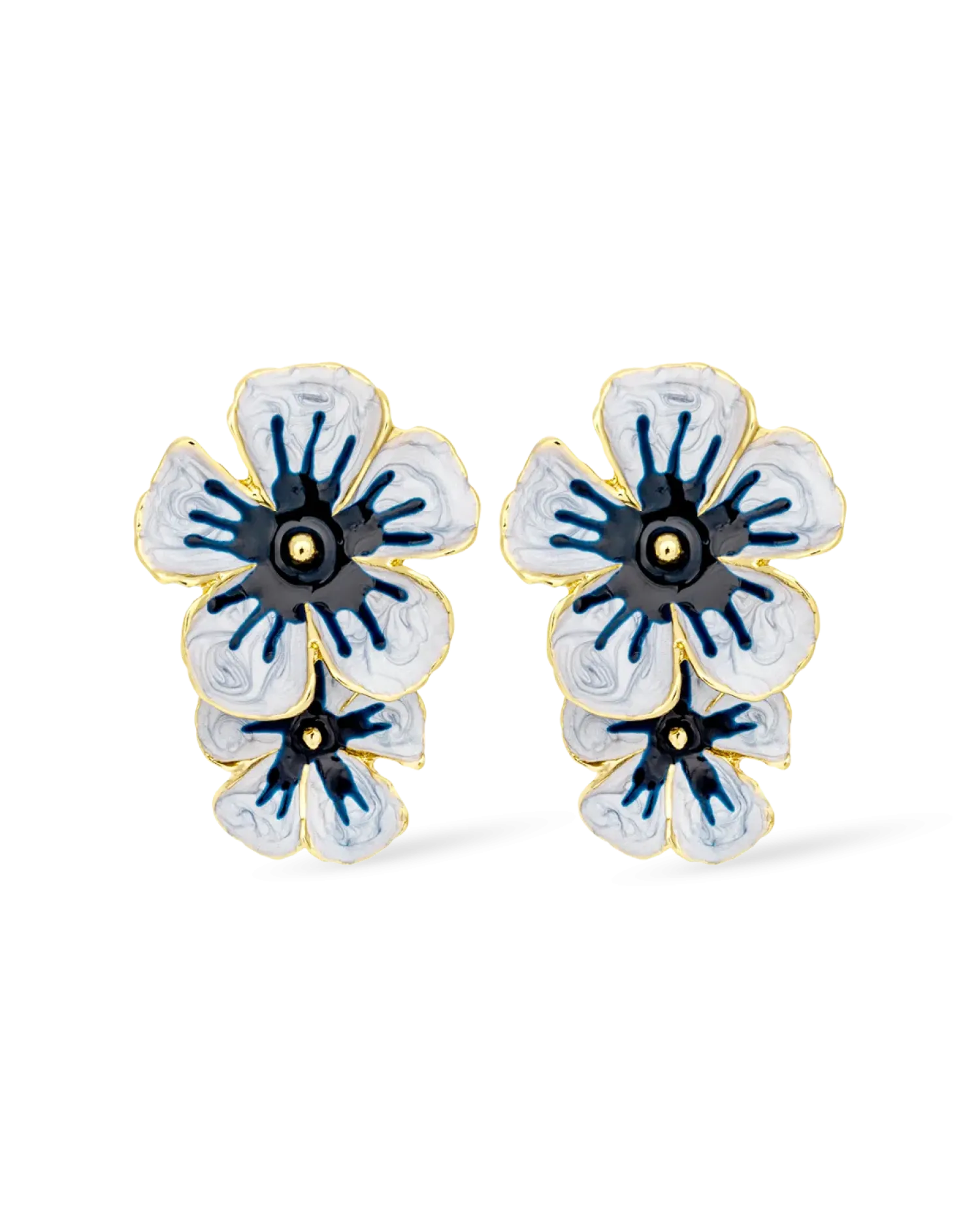 Bijou Brigitte Clous d'oreilles - Grey Hawaii New