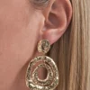 Bijou Brigitte Clous d'oreilles - Hammered Gleam