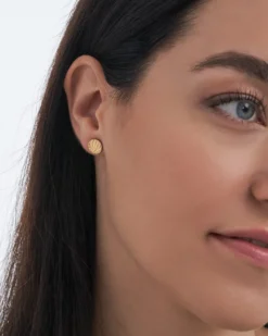 Bijou Brigitte Clous d'oreilles - Hammered Gold Online