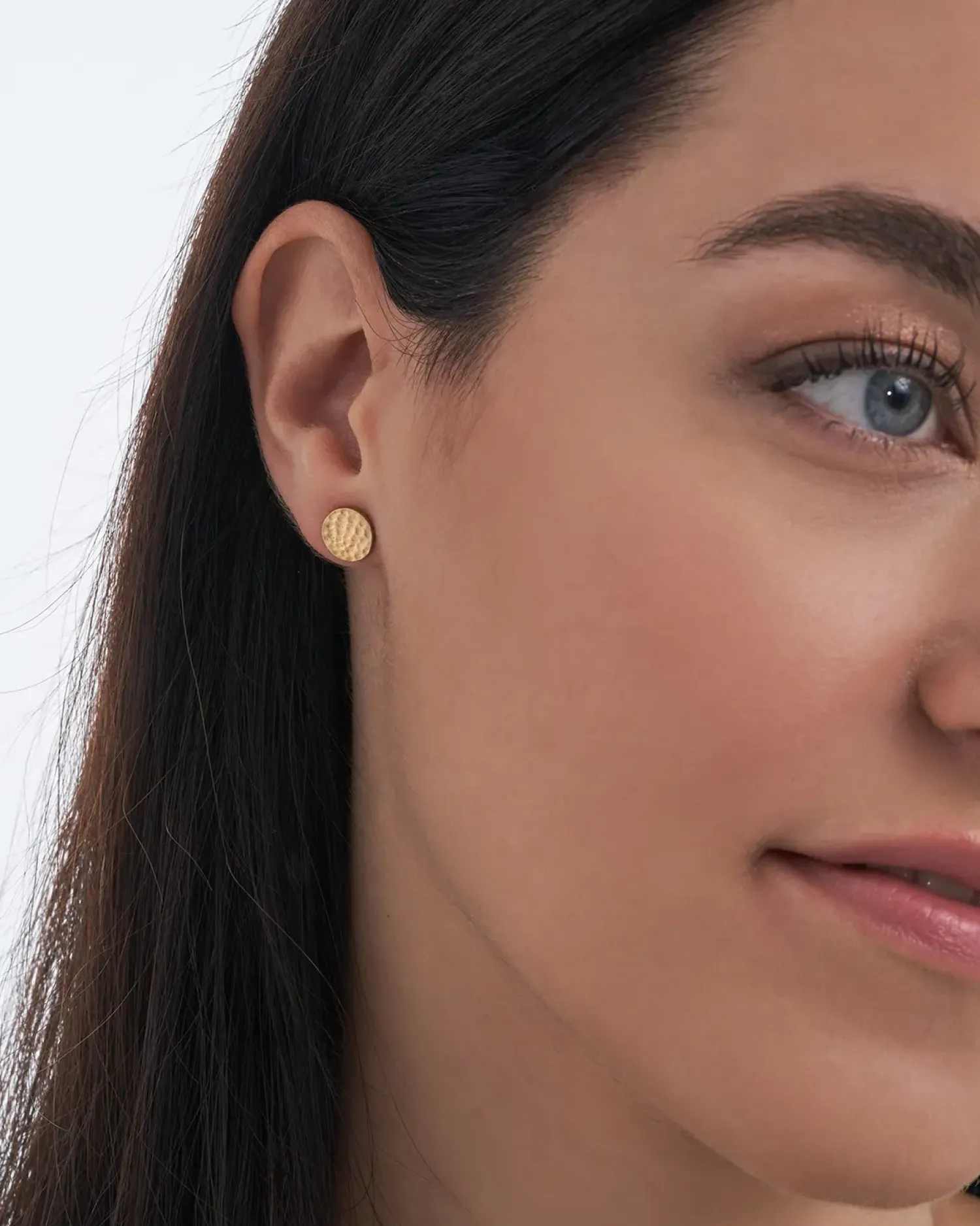 Bijou Brigitte Clous d'oreilles - Hammered Gold Online