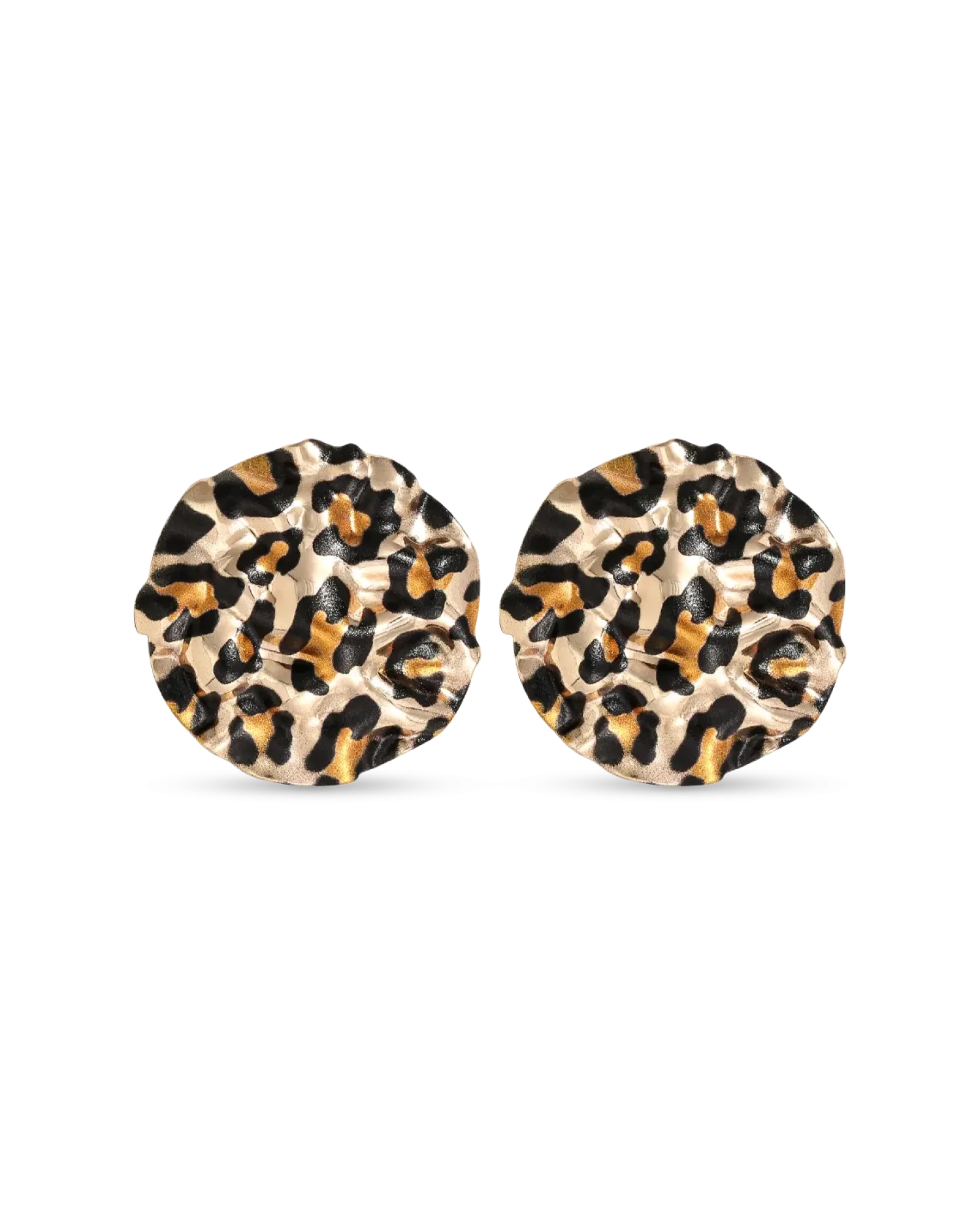 Bijou Brigitte Clous d'oreilles - Hammered Leo Hot