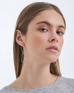 Bijou Brigitte Clous d'oreilles - Hammered Ovals Discount