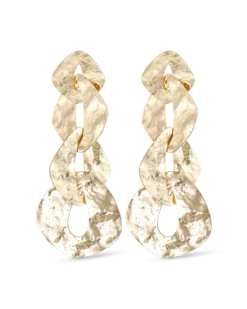 Bijou Brigitte Clous d'oreilles - Hammered Spark Hot