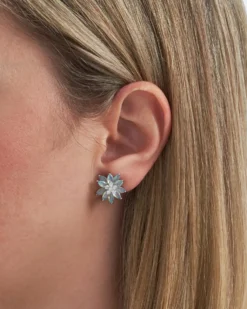 Bijou Brigitte Clous d'oreilles - Iced Flower Sale