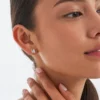Bijou Brigitte Clous d'oreilles - Iced Squares Discount