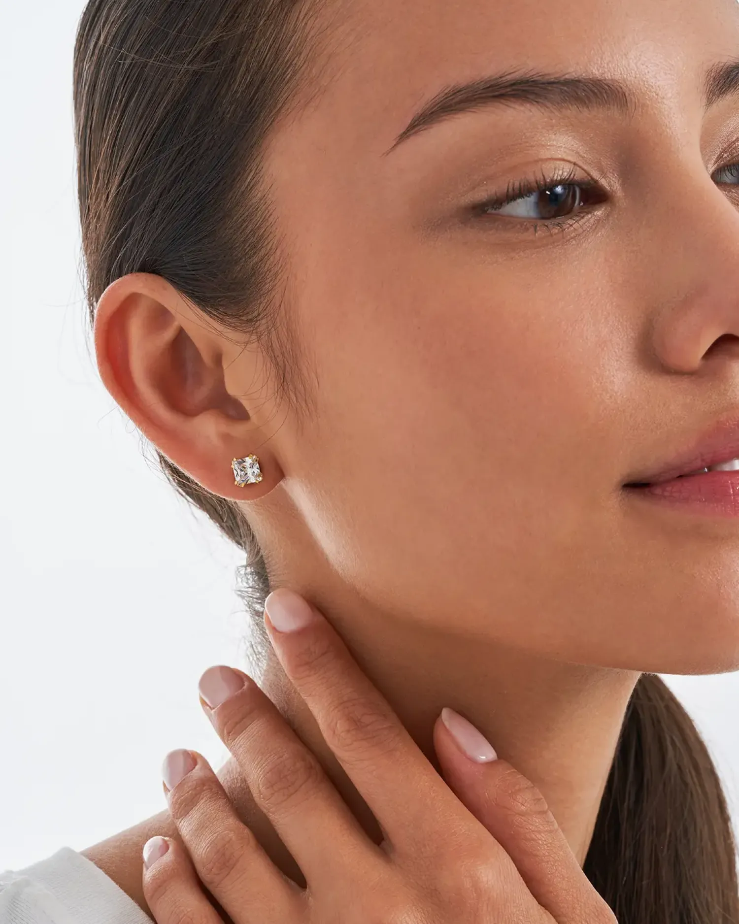 Bijou Brigitte Clous d'oreilles - Iced Squares Discount