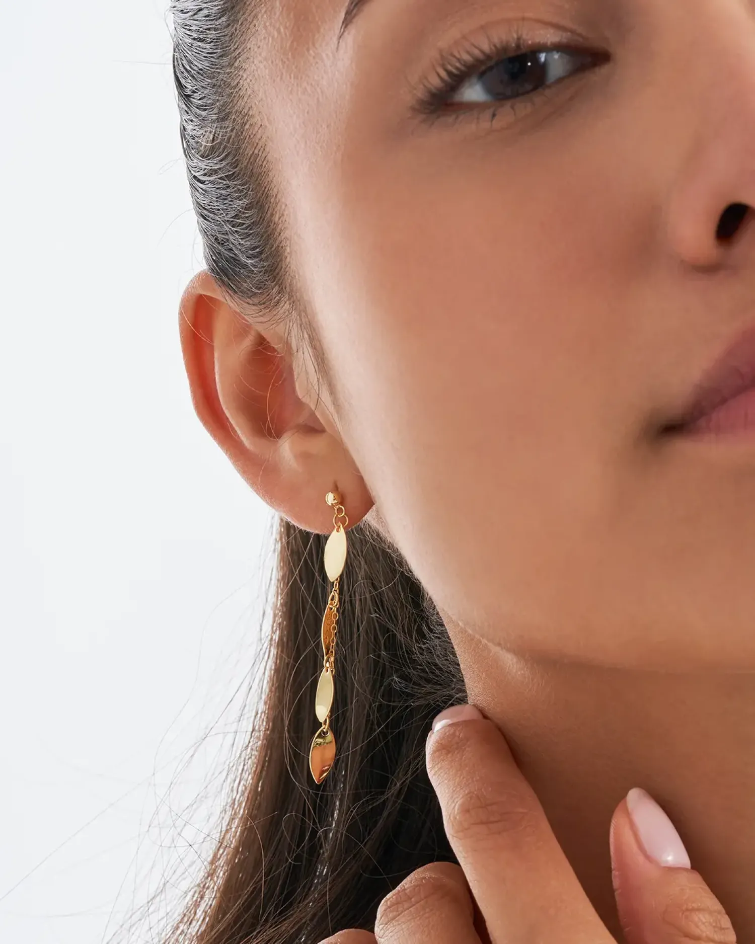 Bijou Brigitte Clous d'oreilles - Leaf Charms