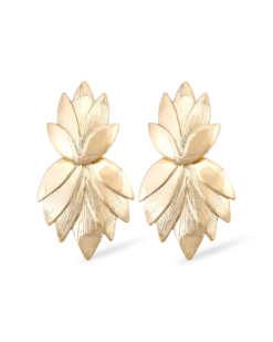 Bijou Brigitte Clous d'oreilles - Lotus Leaves Clearance