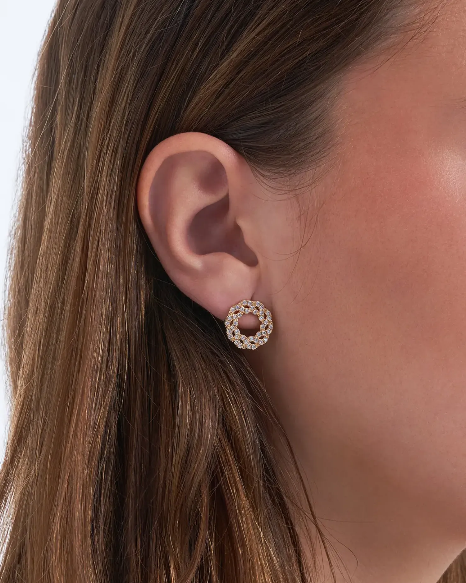 Bijou Brigitte Clous d'oreilles - Luminous Circles Hot