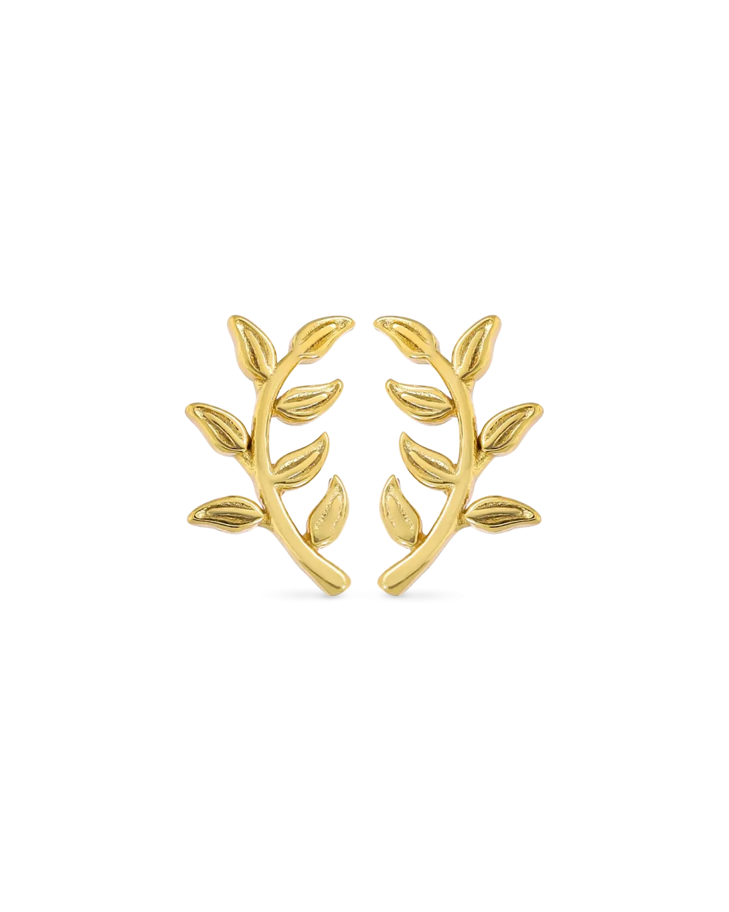 Bijou Brigitte Clous d'oreilles - Lustrous Leaf Best