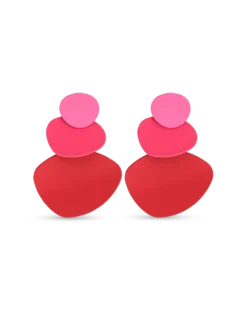 Bijou Brigitte Clous d'oreilles - Mat Rouge Hot