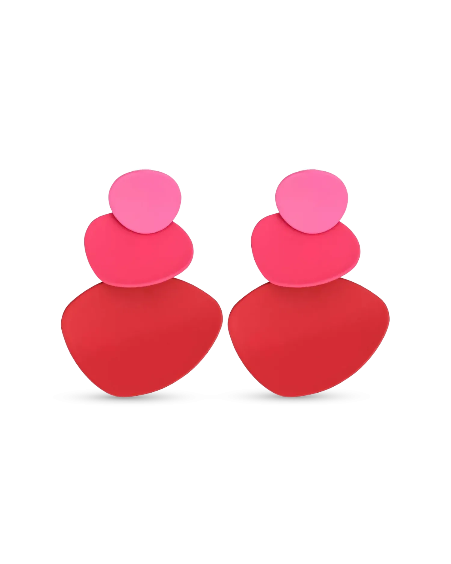 Bijou Brigitte Clous d'oreilles - Mat Rouge Hot