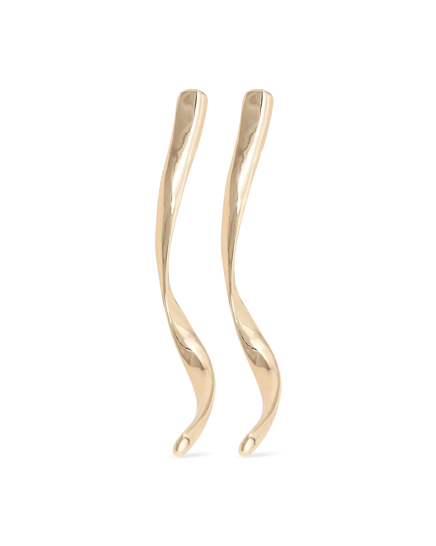Bijou Brigitte Clous d'oreilles - Metal Swirl Sale