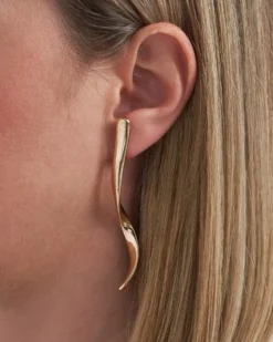 Bijou Brigitte Clous d'oreilles - Metal Swirl Sale