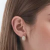 Bijou Brigitte Clous d'oreilles - Oval Glitter Sale