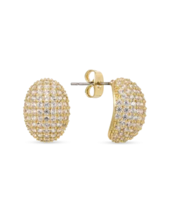Bijou Brigitte Clous d'oreilles - Oval Glitter Sale