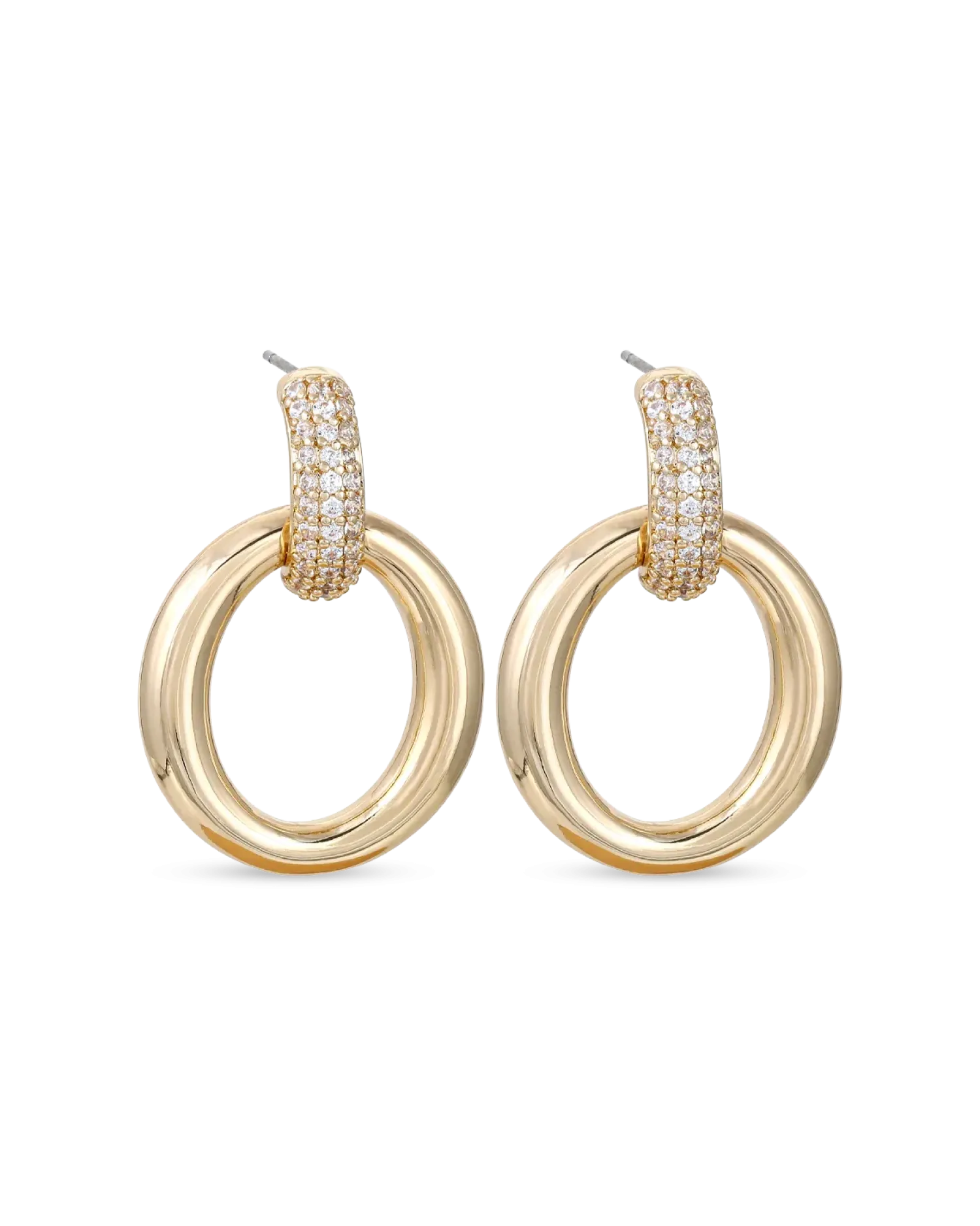 Bijou Brigitte Clous d'oreilles - Oval Glow