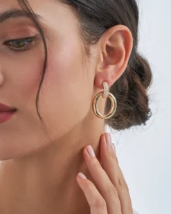 Bijou Brigitte Clous d'oreilles - Oval Glow