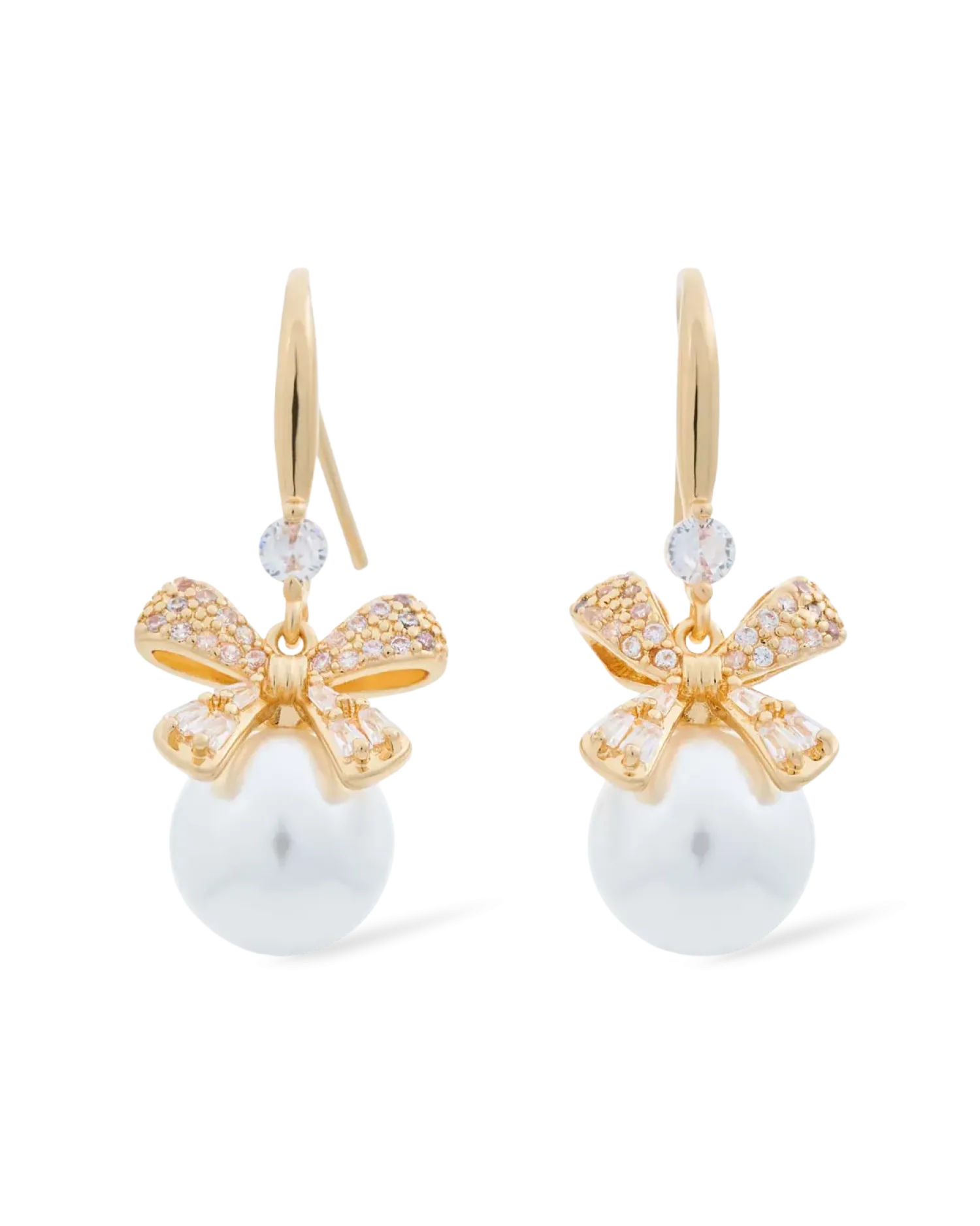 Bijou Brigitte Clous d'oreilles - Pearl Bow Best