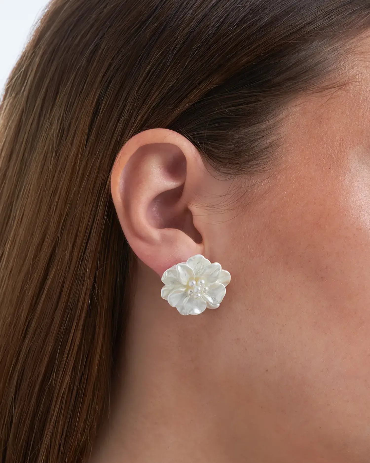 Bijou Brigitte Clous d'oreilles - Pearl Petals Clearance