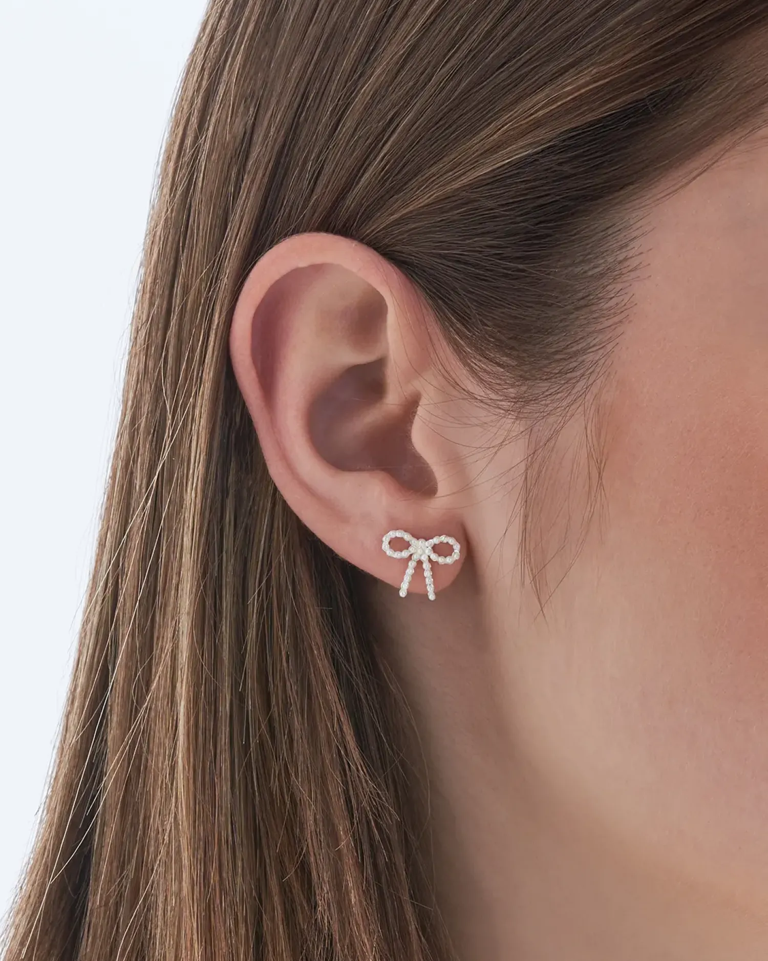 Bijou Brigitte Clous d'oreilles - Pearly Bow New