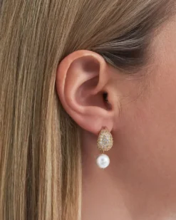 Bijou Brigitte Clous d'oreilles - Pearly Catch