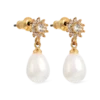 Bijou Brigitte Clous d'oreilles - Pearly Charme Clearance