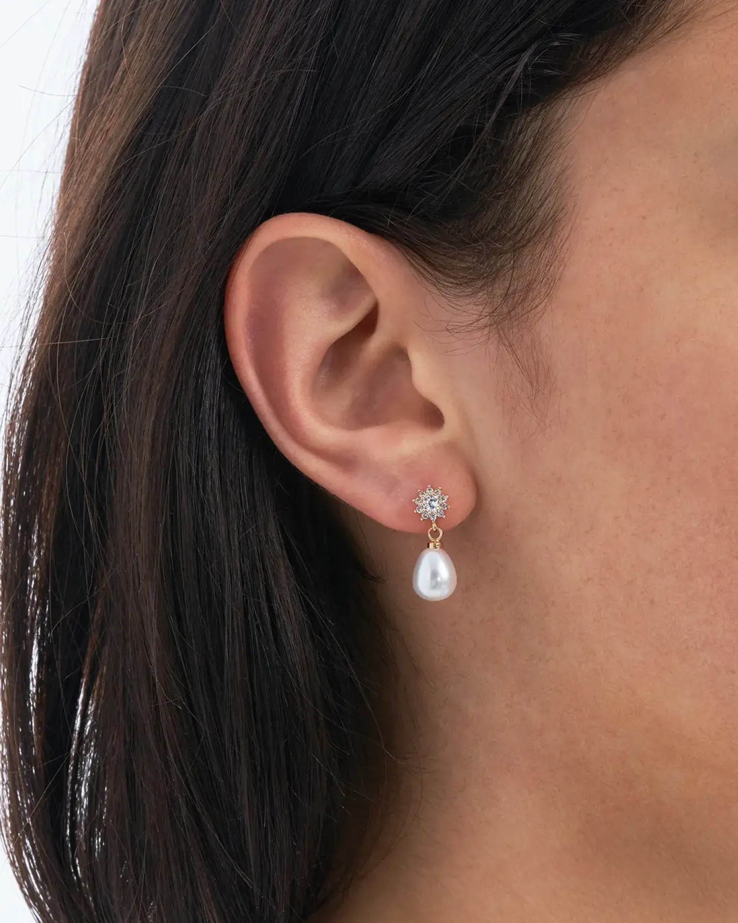 Bijou Brigitte Clous d'oreilles - Pearly Charme Clearance