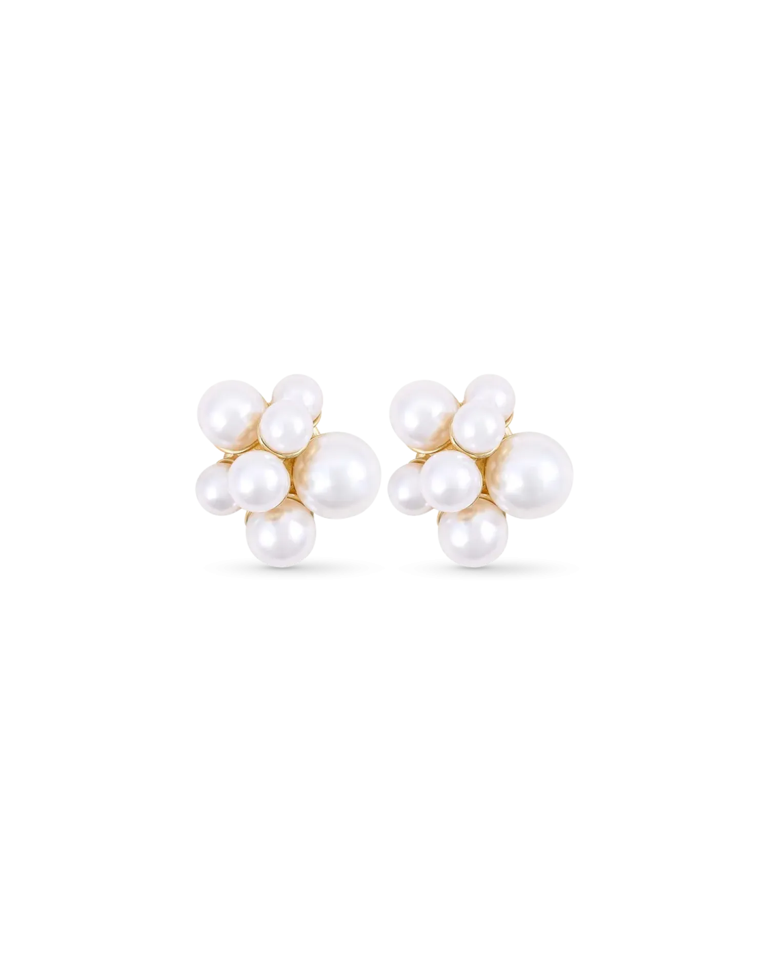 Bijou Brigitte Clous d'oreilles - Pearly Chunk New