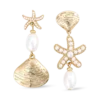 Bijou Brigitte Clous d'oreilles - Pearly Shells