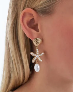 Bijou Brigitte Clous d'oreilles - Pearly Shells