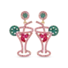 Bijou Brigitte Clous d'oreilles - Pink Cocktail Outlet
