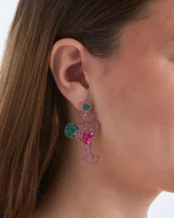 Bijou Brigitte Clous d'oreilles - Pink Cocktail Outlet