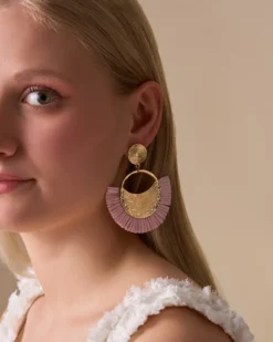 Bijou Brigitte Clous d'oreilles - Pink Fan Sale
