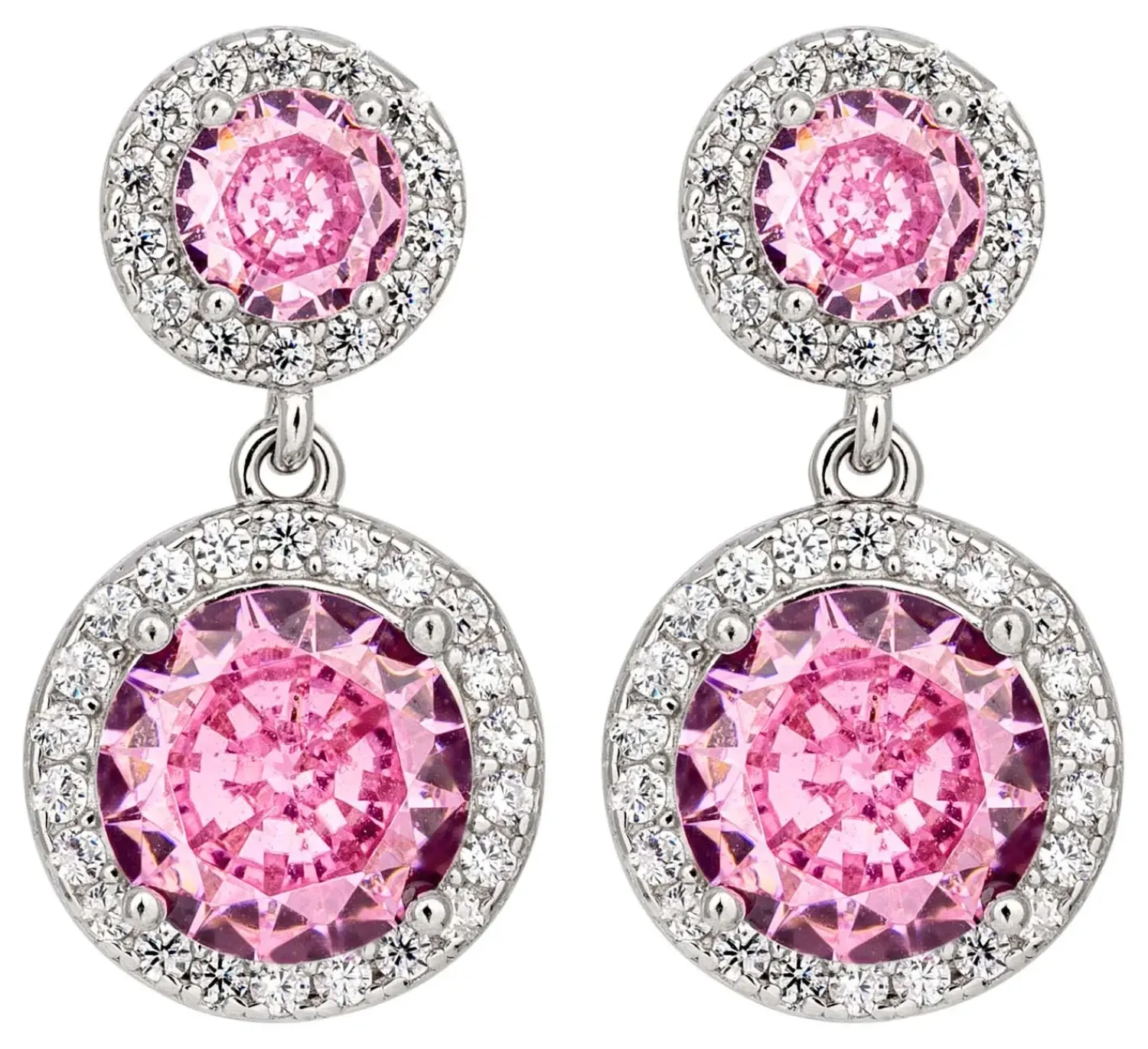 Bijou Brigitte Clous d'oreilles - Pink Glam Hot