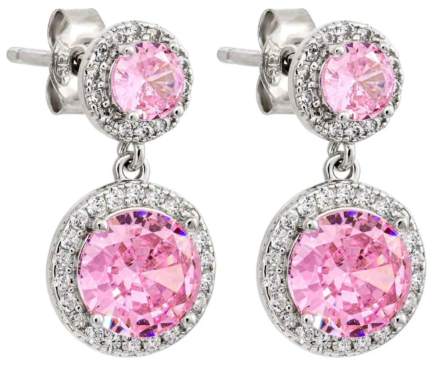 Bijou Brigitte Clous d'oreilles - Pink Glam Hot