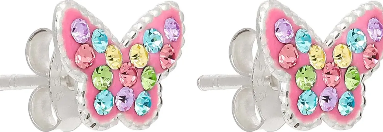 Bijou Brigitte Clous d'oreilles - Pink Wing Online
