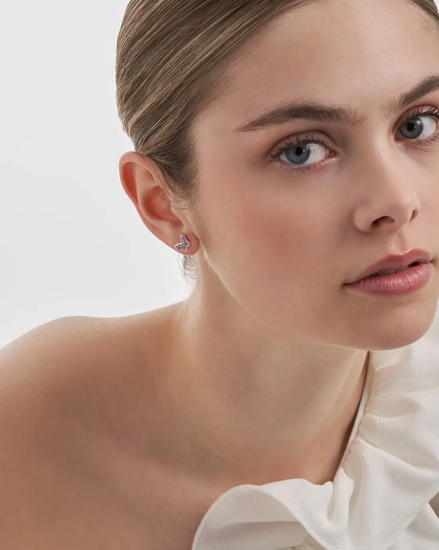 Bijou Brigitte Clous d'oreilles - Pink Wing Online
