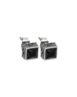 Bijou Brigitte Clous d'oreilles pour homme - Black Steel Hot