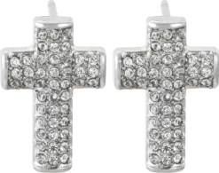 Bijou Brigitte Clous d'oreilles pour homme - Sparkling Cross Best